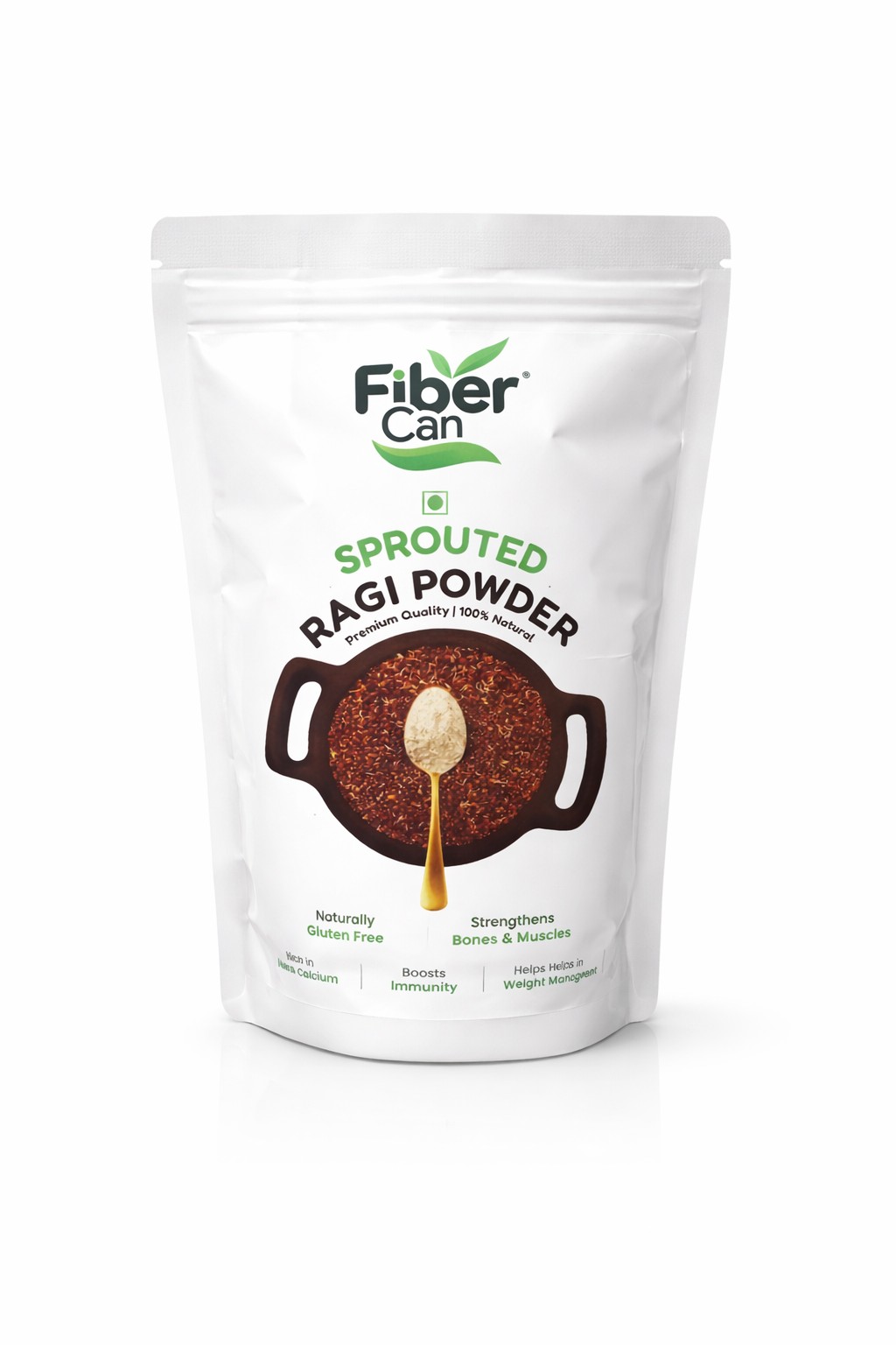 Premium Sprouted Ragi Flour (Finger Millet/Nachni/Madua)