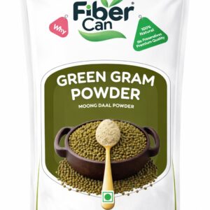 Whole Green Gram Flour (Green Moong Dal Powder)