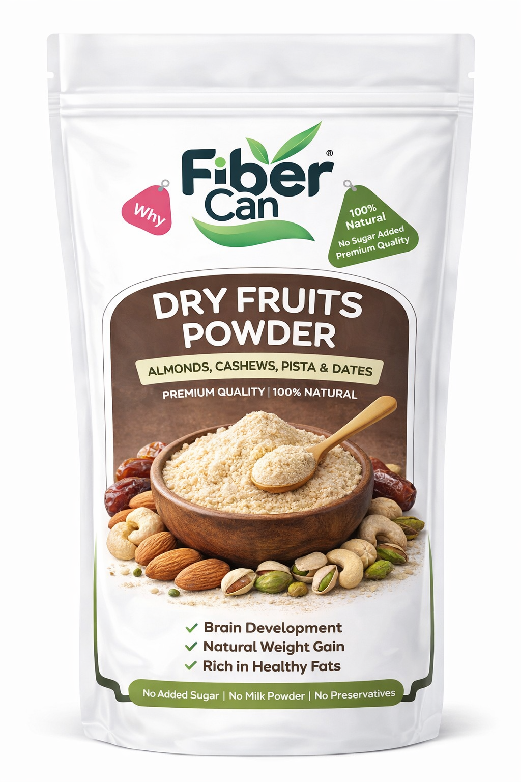 Dry Fruits Powder for Kids' Brain Growth